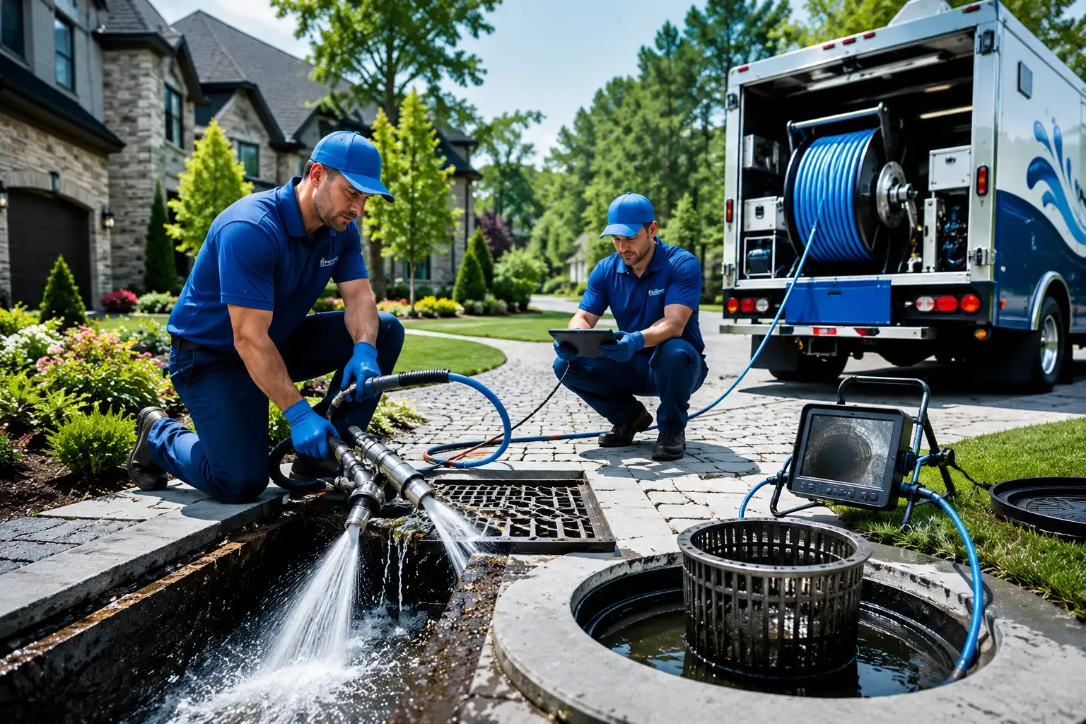 Local outdoor drain cleaning professionals in Kathleen, GA